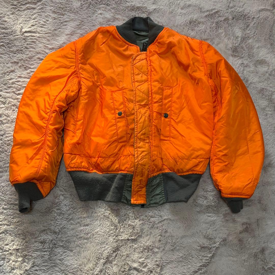MA-1 フライトジャケット alpha アメカジ　アメリカ製　90s 00s