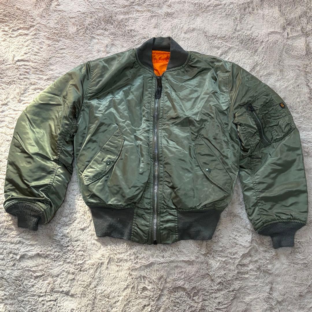MA-1 フライトジャケット alpha アメカジ　アメリカ製　90s 00s