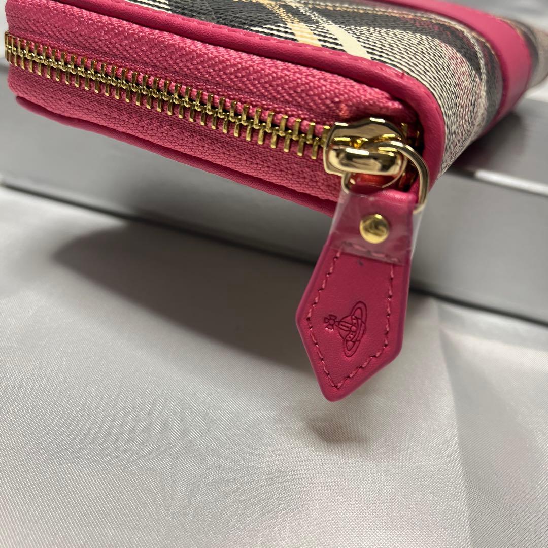 新品 Vivienne Westwood ピンク エキシビジョン 長財布