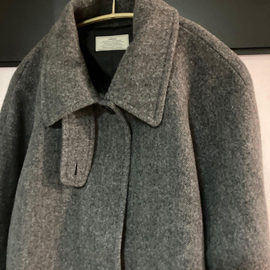 【美品】JOURNAL STANDARD 尾州ウールスーパーコート　38