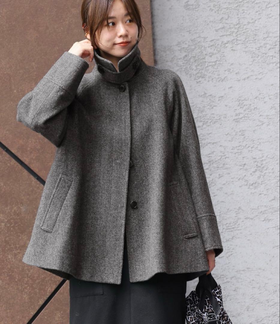 【美品】JOURNAL STANDARD 尾州ウールスーパーコート　38