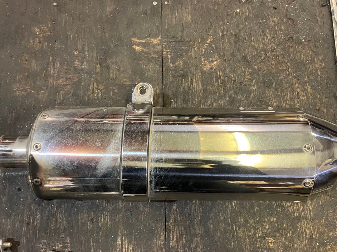 アドレス110/ SP 武川 コーンオーバルマフラー