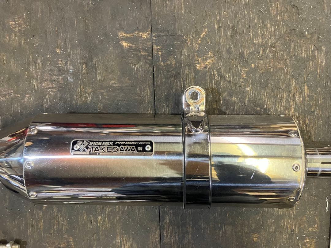 アドレス110/ SP 武川 コーンオーバルマフラー