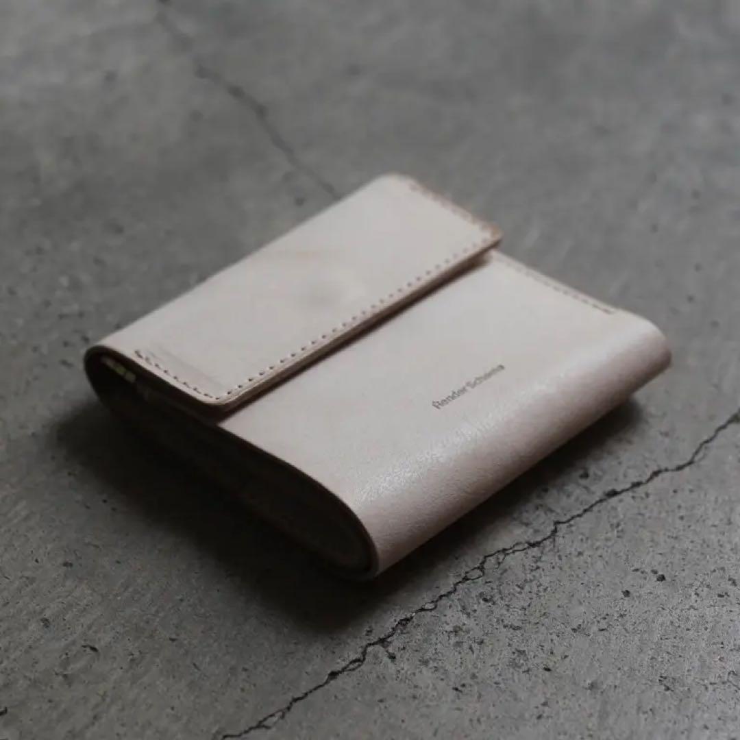 【新品】Hender Scheme clasp wallet アイボリー