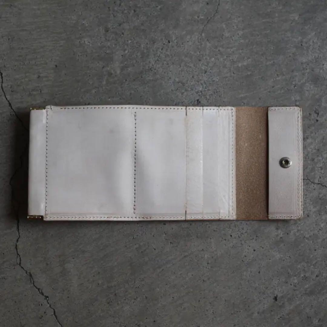 【新品】Hender Scheme clasp wallet アイボリー