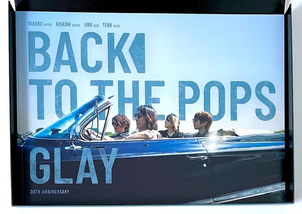 CD+BD GLAY BACK TO THE POPS G-DIRECT限定盤