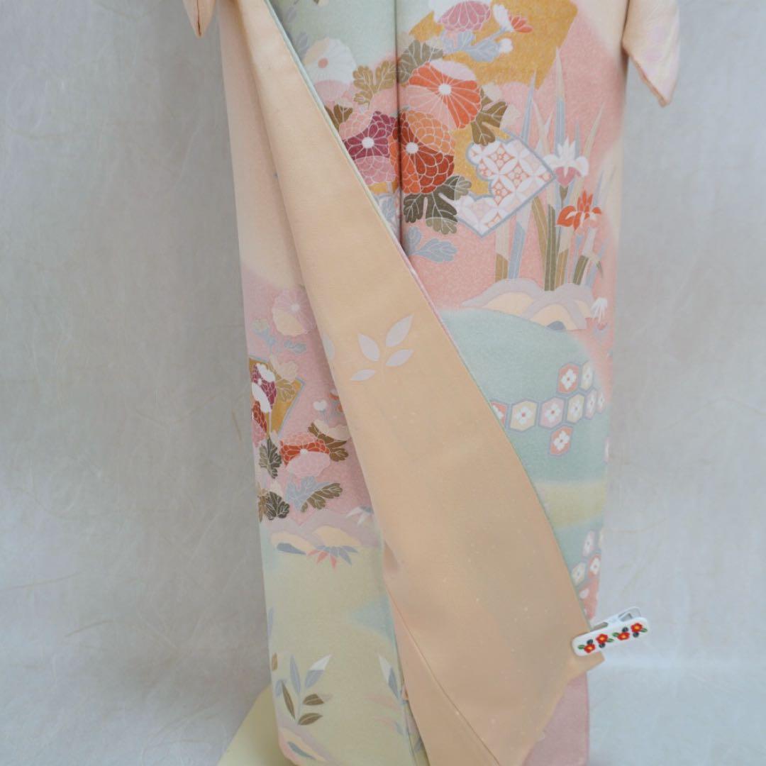 訪問着フルセット　290▪︎ 正絹　卒業式　入学式　お宮参り　七五三　披露宴