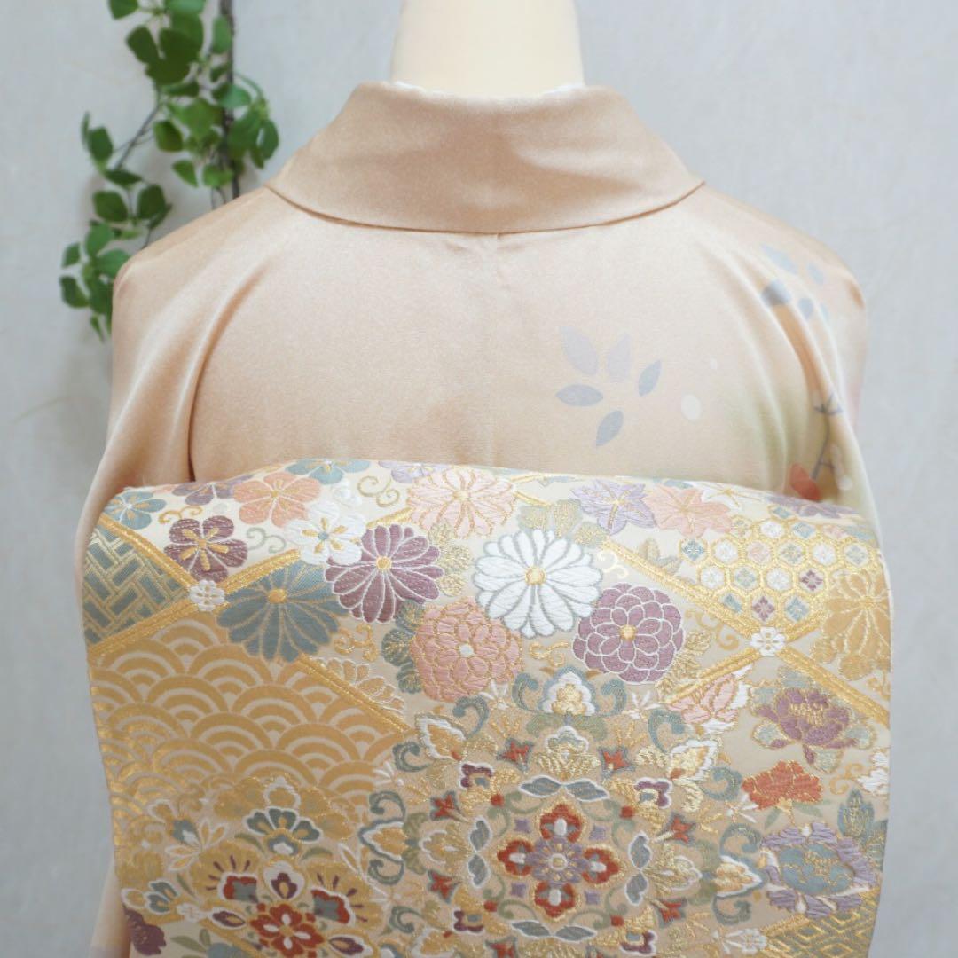 訪問着フルセット　290▪︎ 正絹　卒業式　入学式　お宮参り　七五三　披露宴