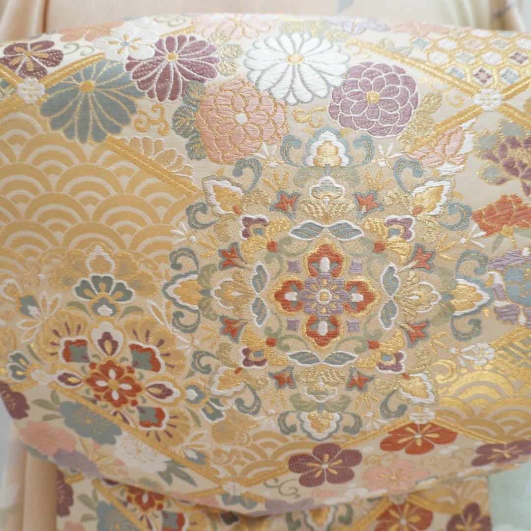 訪問着フルセット　290▪︎ 正絹　卒業式　入学式　お宮参り　七五三　披露宴