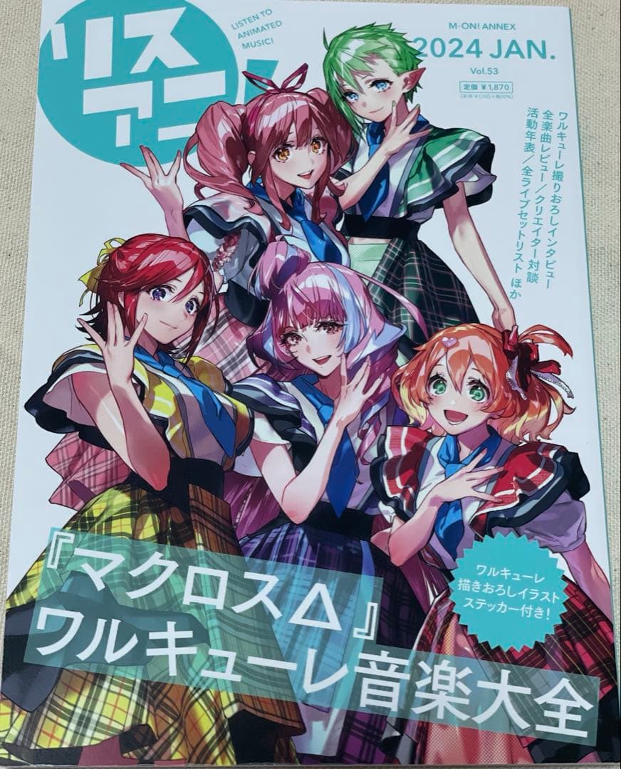 マクロスΔ キャラクターデザインワークス　ぴあ　リスアニ！