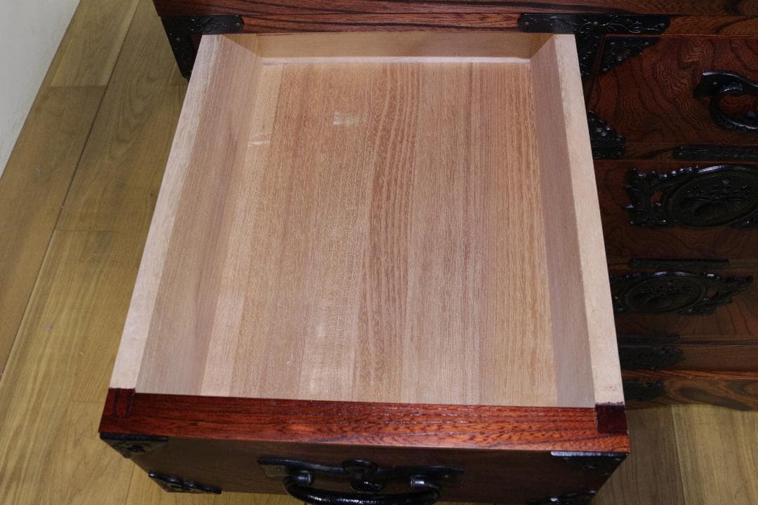 T*o様 岩谷堂タンス★961白鳥4号車付き★車箪笥★伝統工芸★