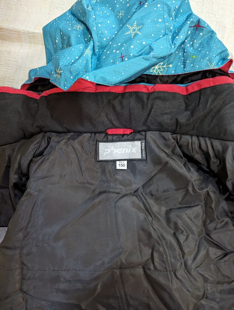 PHENIX　フェニックス　スキーウェア女の子用　150cm美品　グローブ付