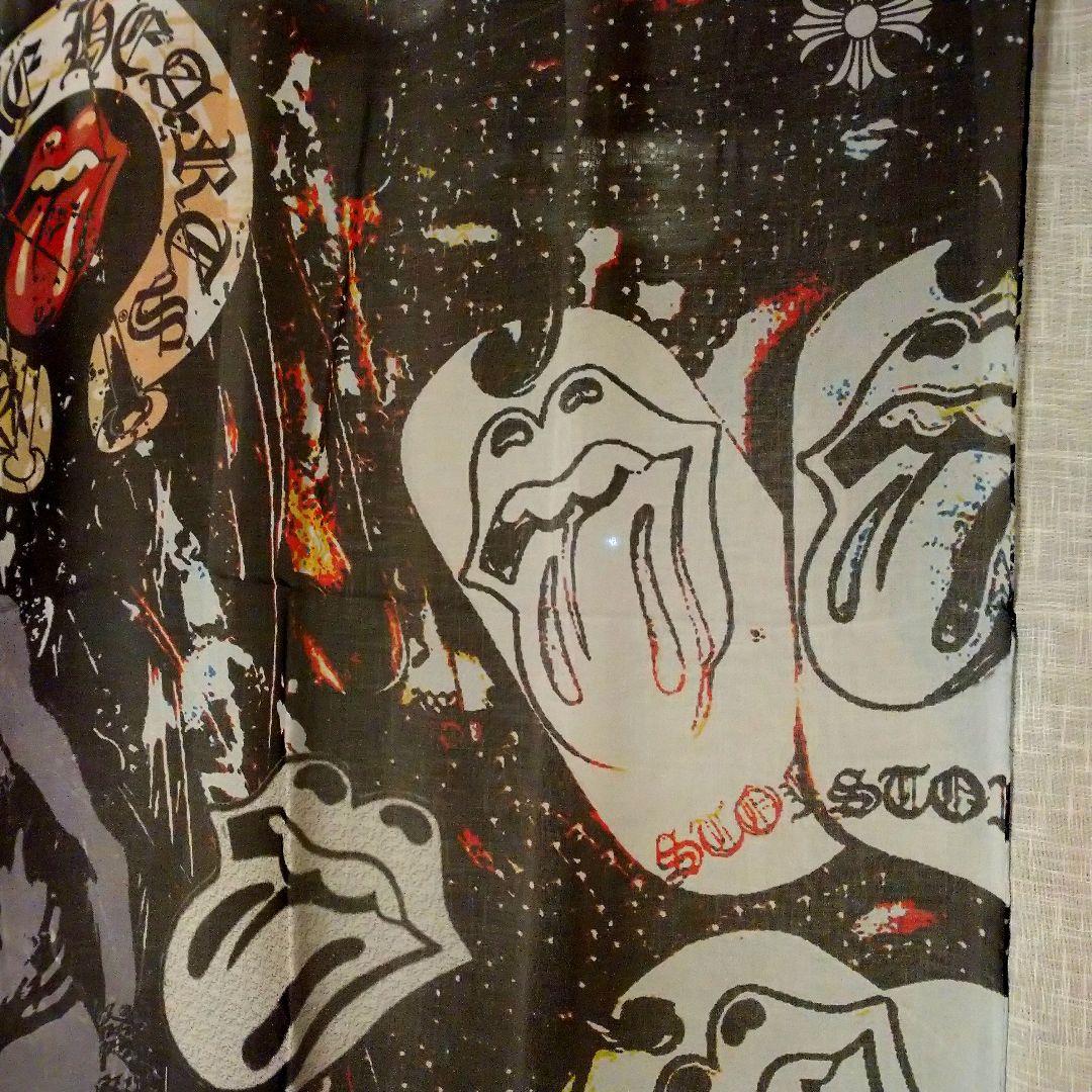 未使用 クロムハーツ ローリングストーンズ スカーフ ストール