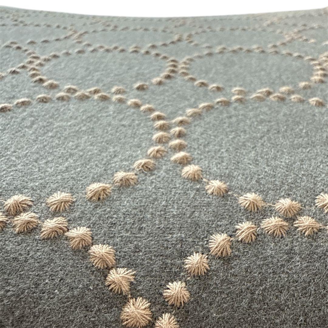 【北欧スタイル】ミナペルホネン生地使用スツール　オットマン　イス　家具