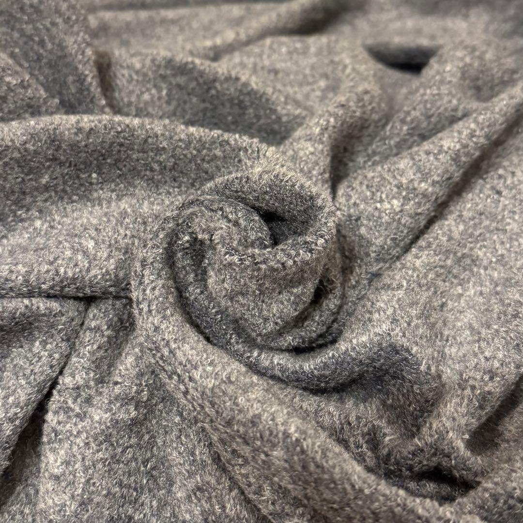 【未使用タグ付き】 45R 花柄 刺繍 裏起毛 チュニック(サイズ0)