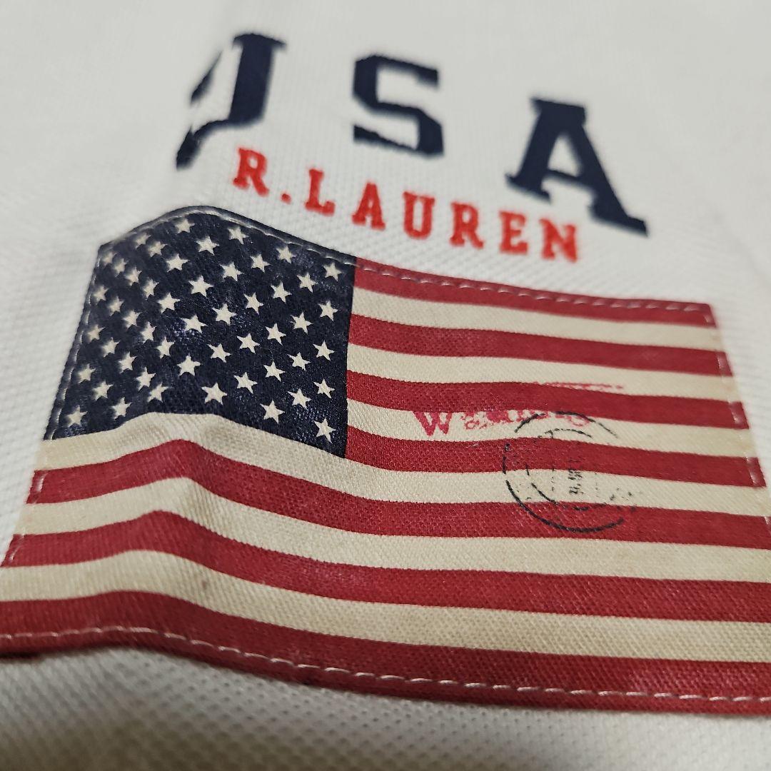 未使用❕POLO 星条旗 BIGPONY ポロシャツ 185/104A XL