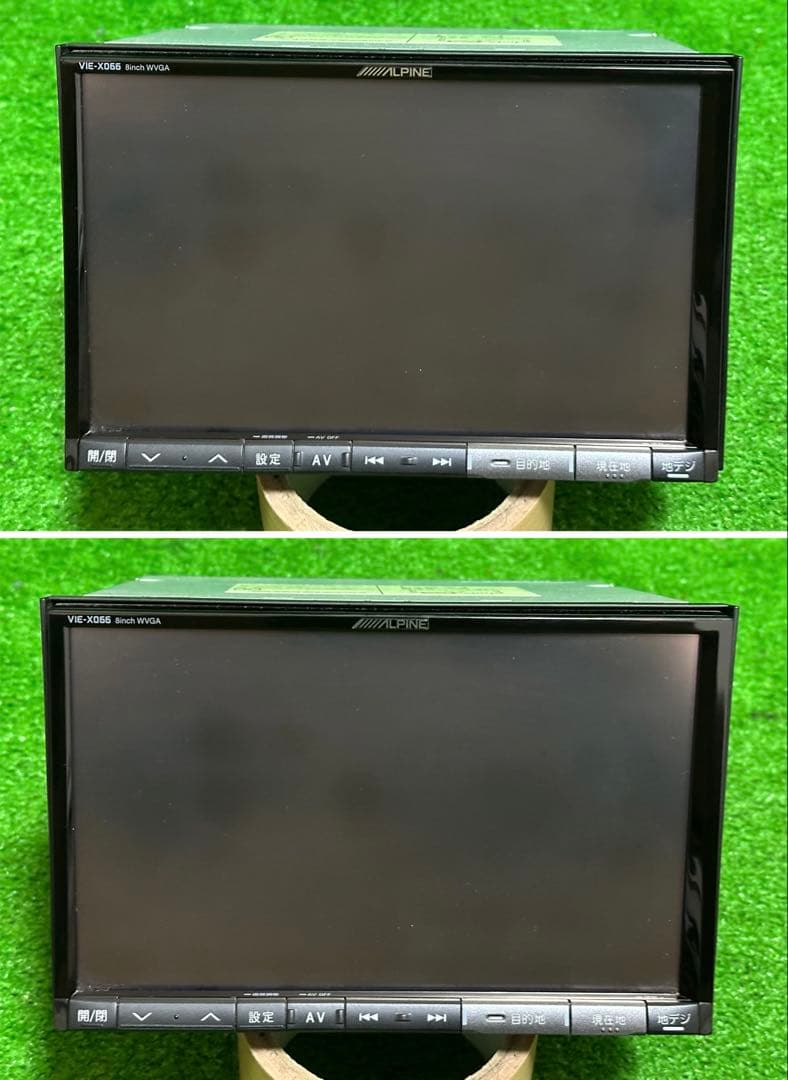 アルパインVIE-X066製フルセグ地デジ対応ナビ。2011年版地図データ搭載。
