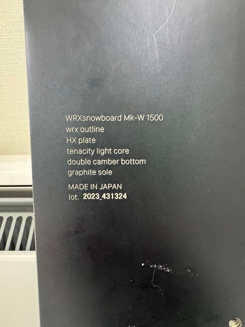 2023-2024モデル WRX board MK-W 150センチ