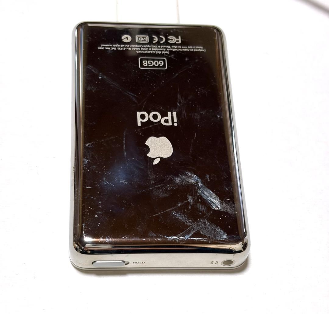 iPod classicの第5世代モデル　60GB