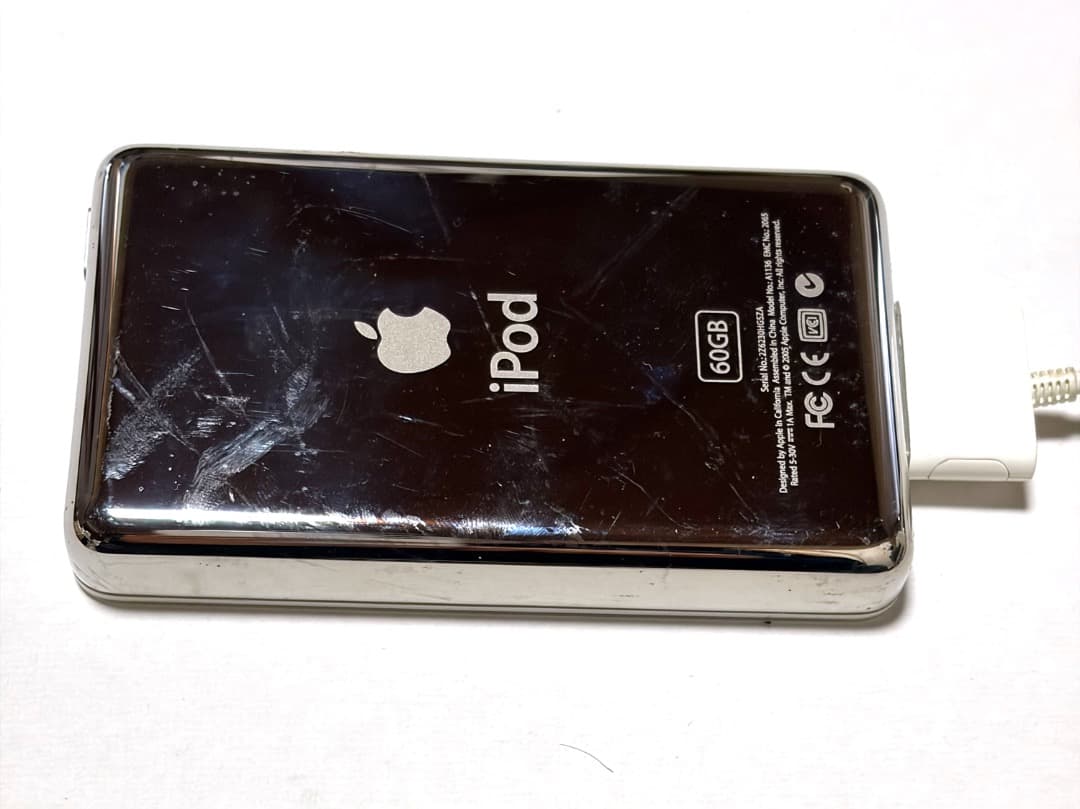 iPod classicの第5世代モデル　60GB