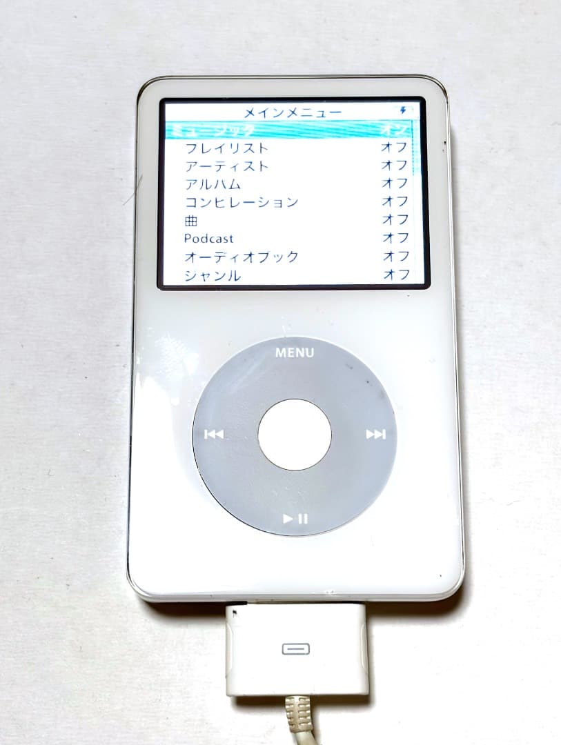 iPod classicの第5世代モデル　60GB