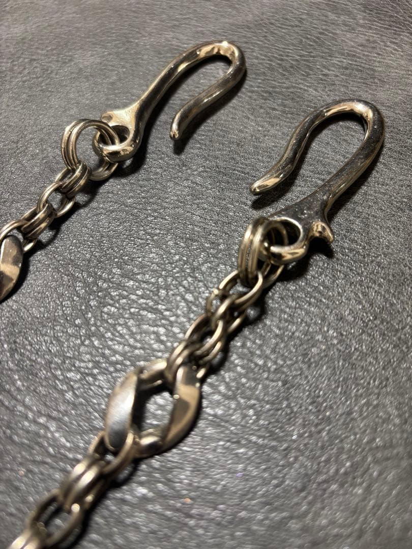 THE FLAT HAED フラットヘッド ウォレットチェーン silver