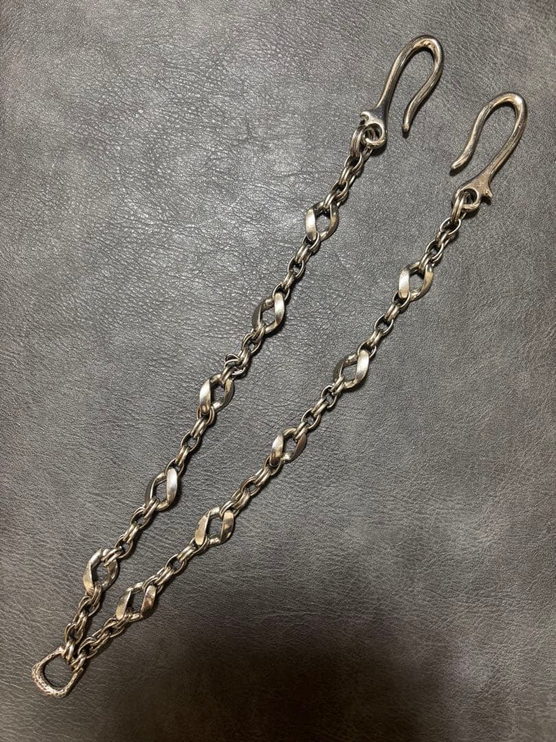 THE FLAT HAED フラットヘッド ウォレットチェーン silver
