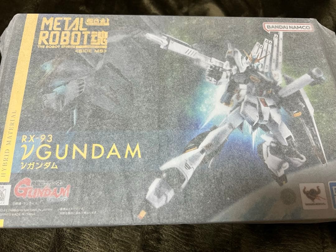 メタルロボット魂　νガンダム未開封品