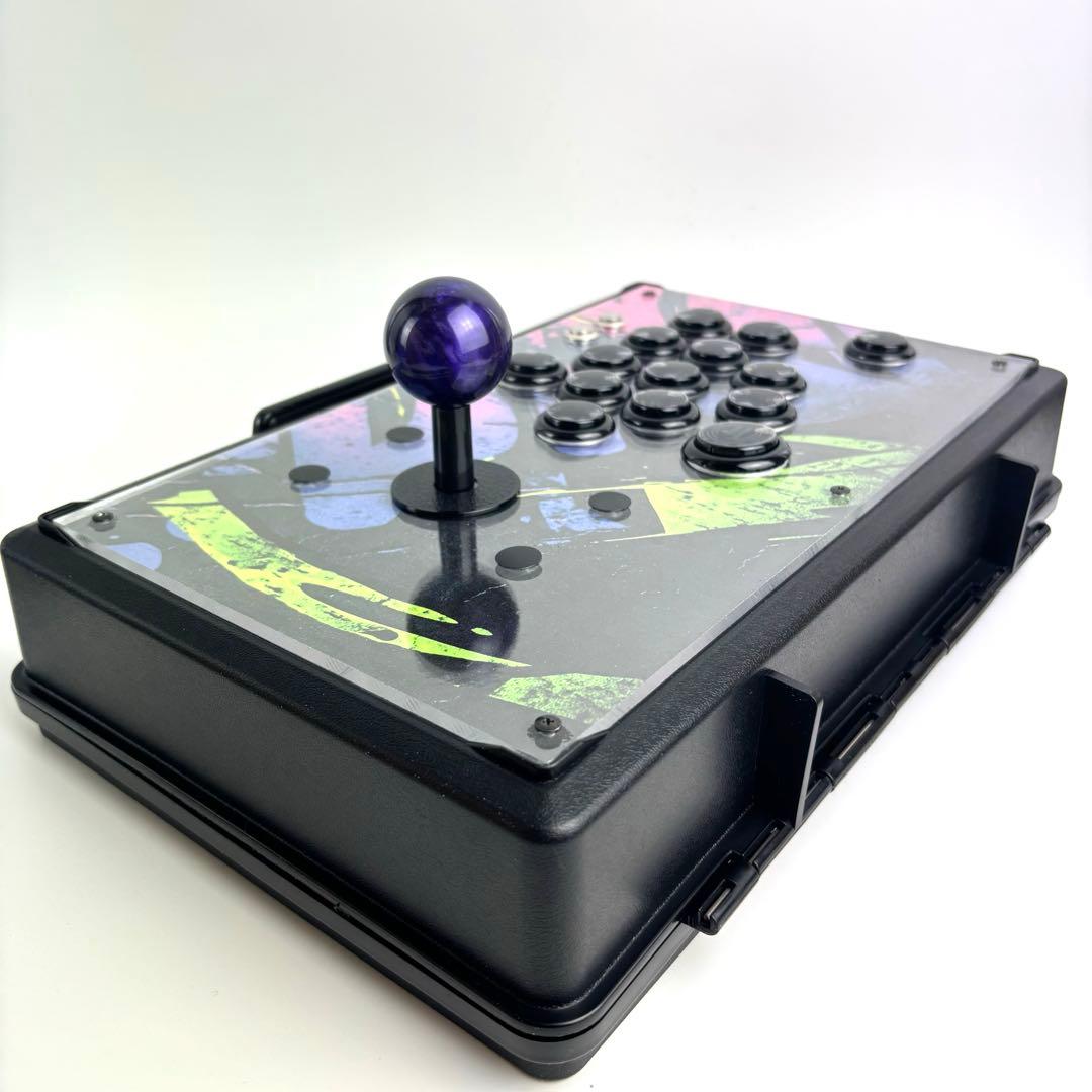 ジャンプボタン搭載 Qanba Gravityレバー スト6 アケコン a4