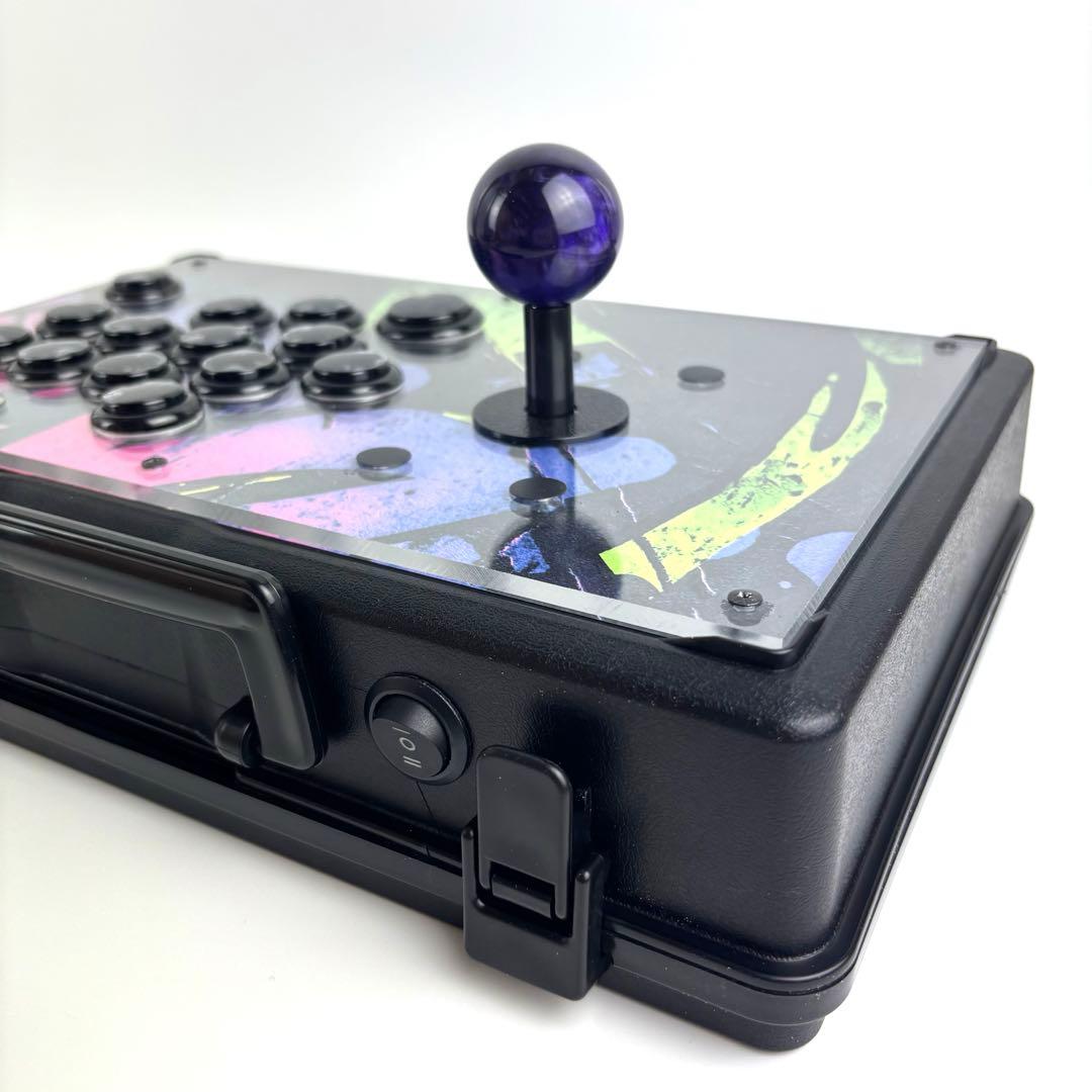 ジャンプボタン搭載 Qanba Gravityレバー スト6 アケコン a4