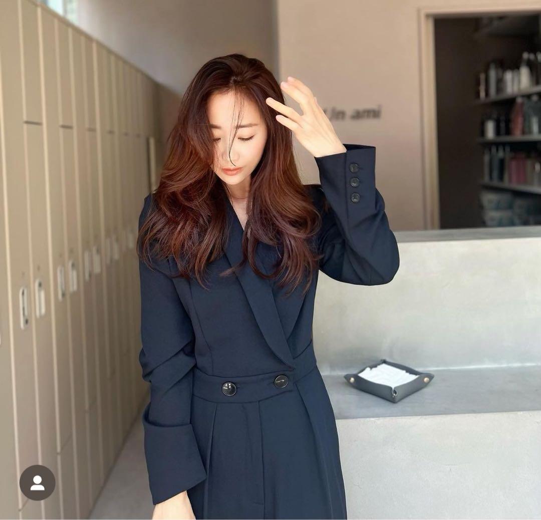 神崎恵さん着用　CLAUDIE PIERLOピケジャンプスーツ