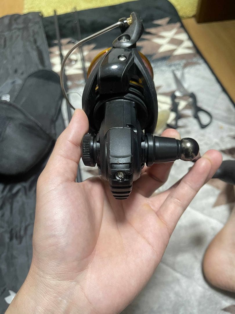 ダイワ 16BG 5000H スピニングリール 中古 美品 PE4ライン付き