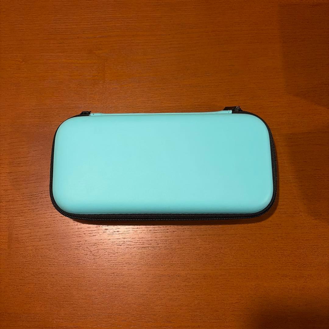 【美品】Nintendo switch ライト　ターコイズ　ケース　フィルム付き