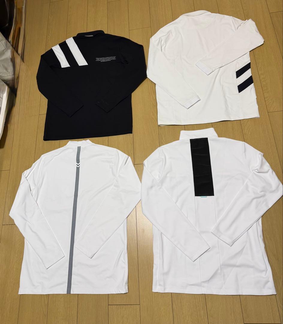 【LL】ルコックRIJOUME 極上4点SET モックネック＆ポロ コレクション