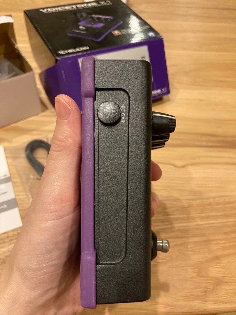 TC Helicon Voicetone X1 アダプター欠品