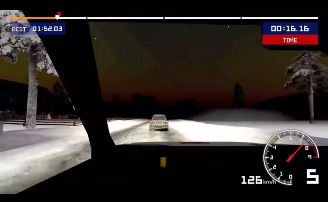 Nintendo Switch Old School Rally switch