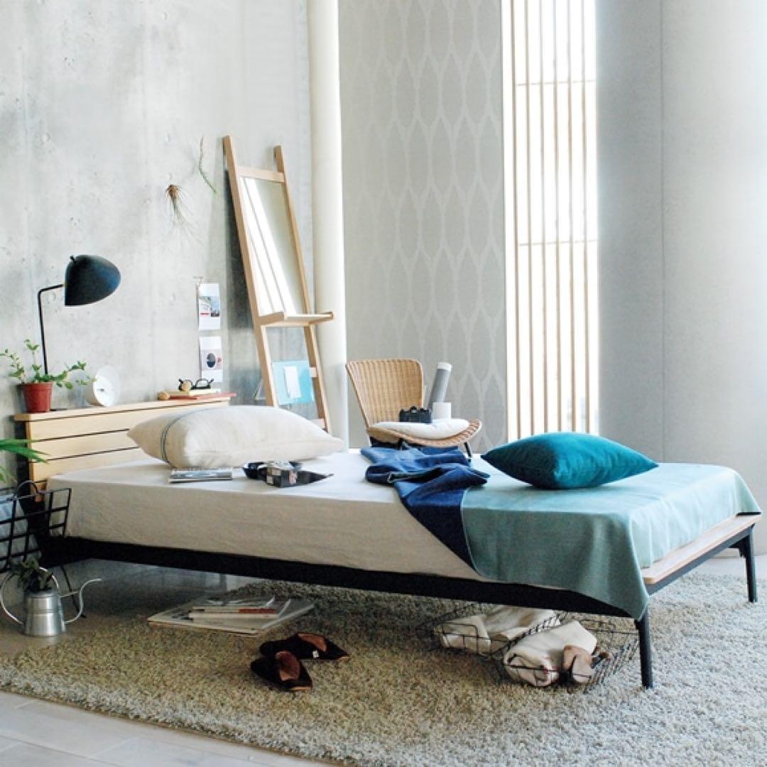 IDEE セミダブル ベッド フレーム & コアラマットレスセット