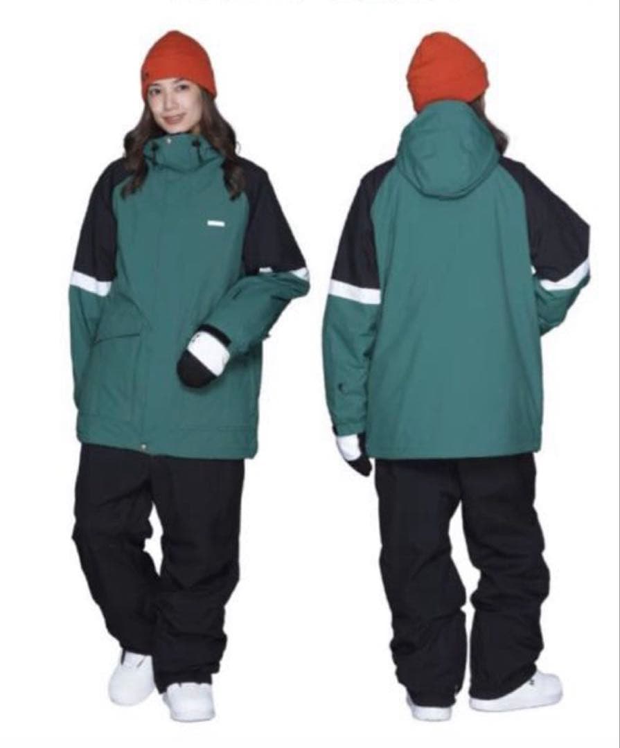 スノーボードウェア 上下セット　女性用 ゴアテックスグローブ付き　値下げしました