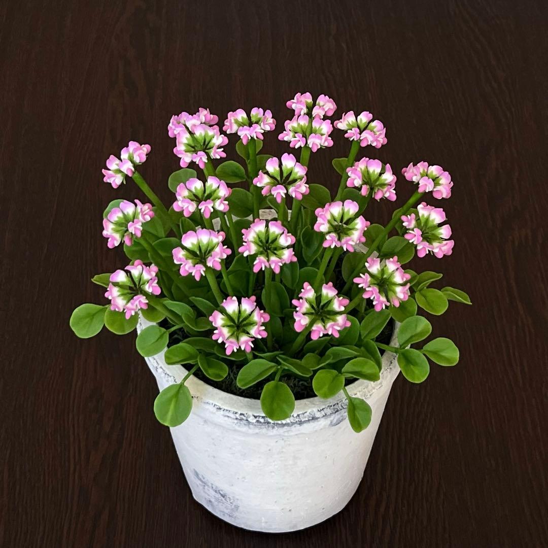 専用　ブライダルベール　プリムラジュリアン　れんげそう　すずらん　クレイフラワー