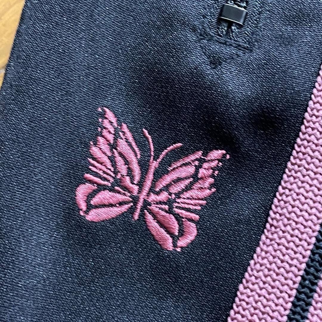 【美品】Needles ブラック/ピンク ナローXS LQ230