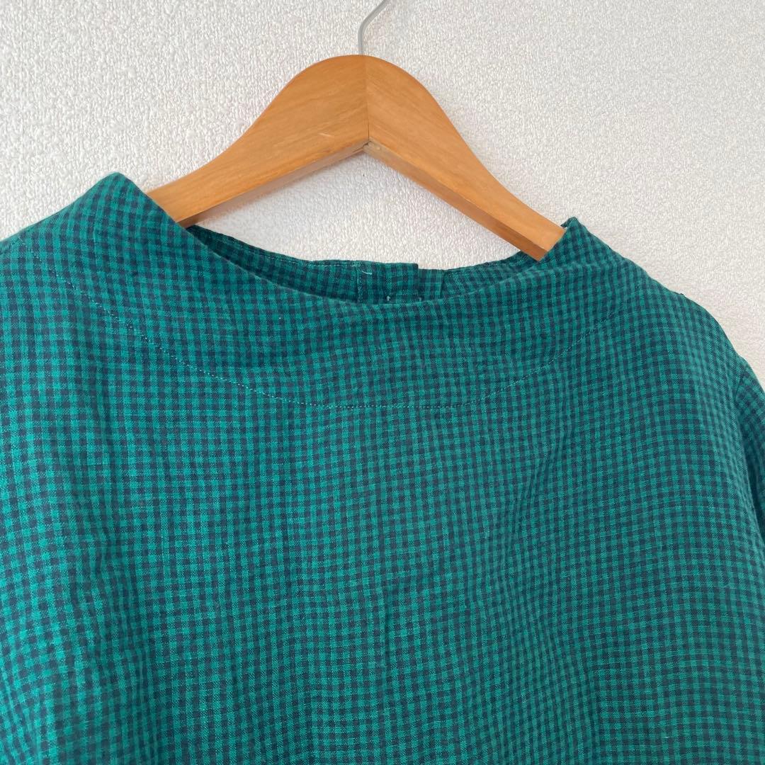 +2 プラスツー マークアンドプラス リネン ワンピース 日本製