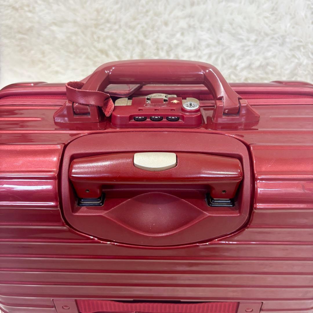 リモワ サルサデラックス キャリーケース 25L 2輪 機内持ち込み可 レッド