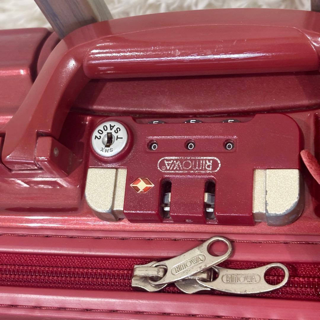 リモワ サルサデラックス キャリーケース 25L 2輪 機内持ち込み可 レッド