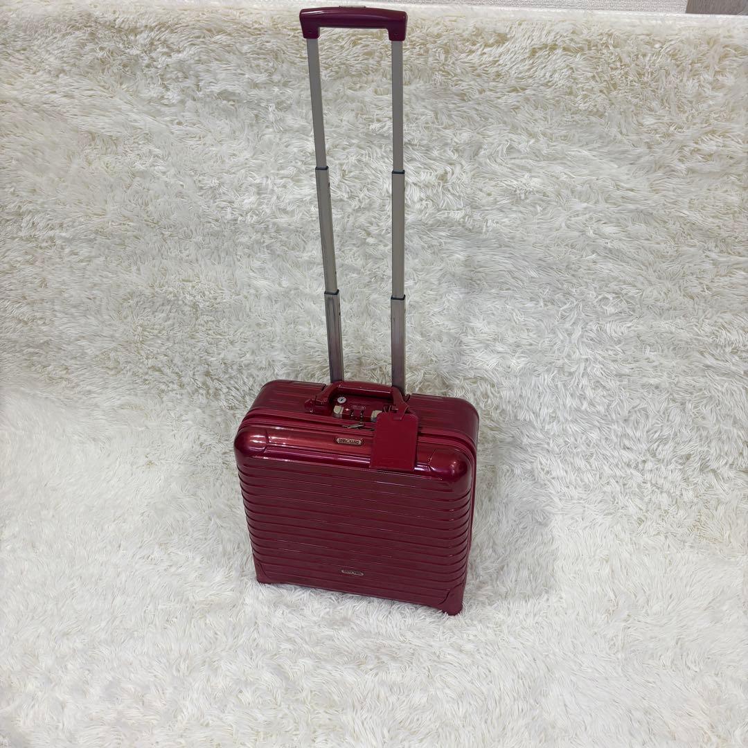 リモワ サルサデラックス キャリーケース 25L 2輪 機内持ち込み可 レッド