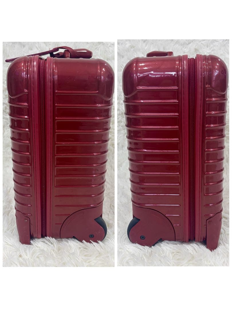 リモワ サルサデラックス キャリーケース 25L 2輪 機内持ち込み可 レッド