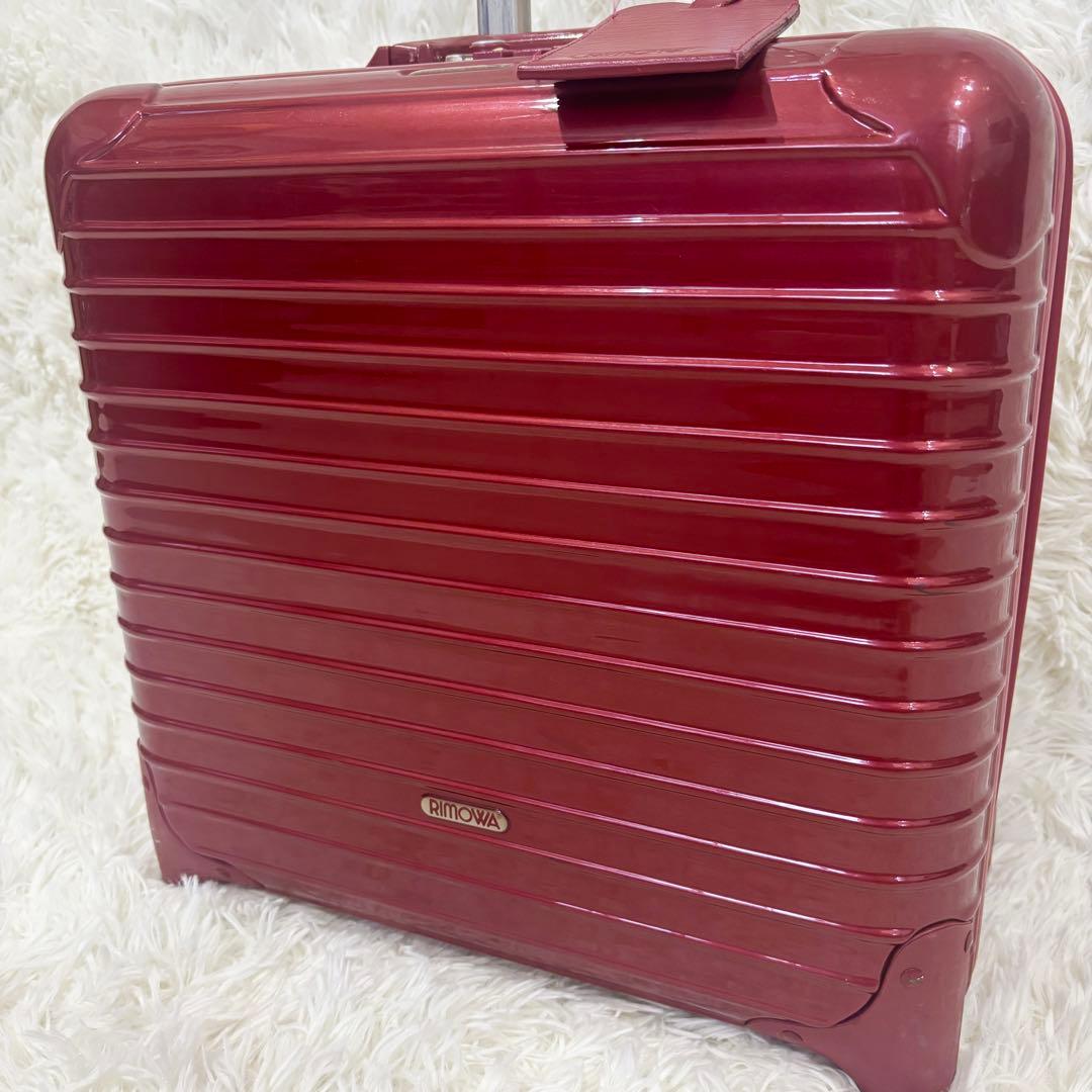 リモワ サルサデラックス キャリーケース 25L 2輪 機内持ち込み可 レッド