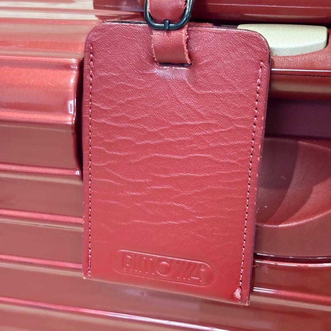 リモワ サルサデラックス キャリーケース 25L 2輪 機内持ち込み可 レッド