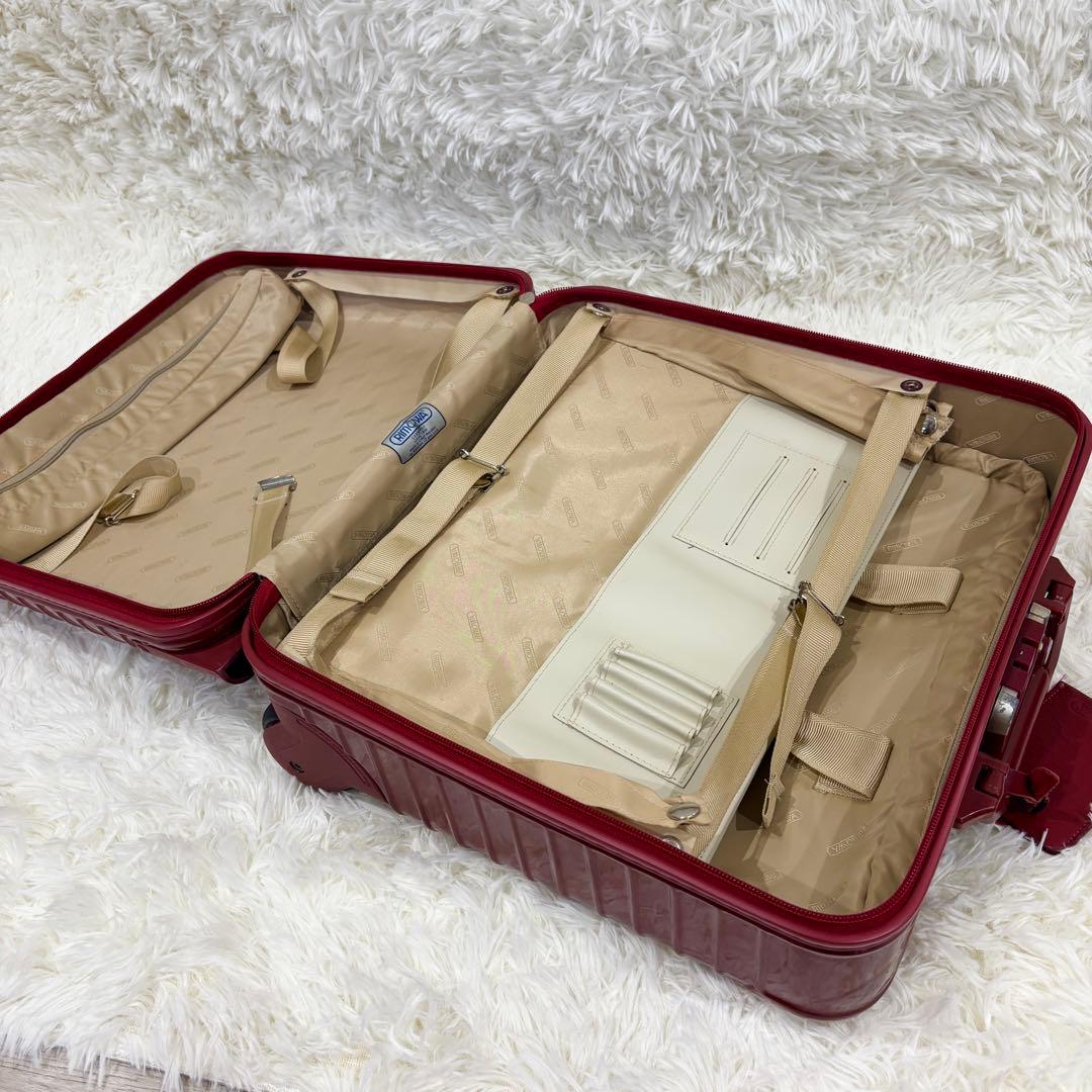 リモワ サルサデラックス キャリーケース 25L 2輪 機内持ち込み可 レッド