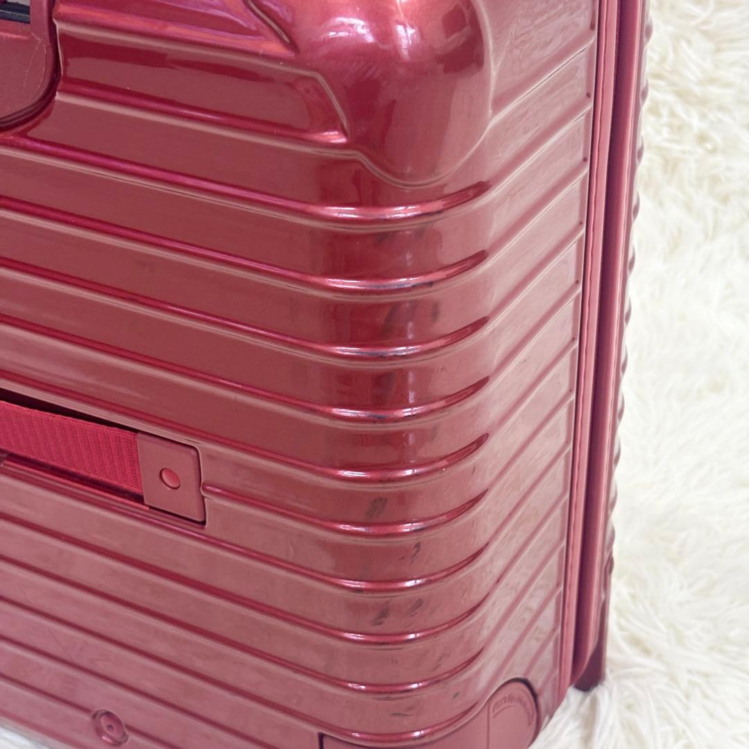 リモワ サルサデラックス キャリーケース 25L 2輪 機内持ち込み可 レッド