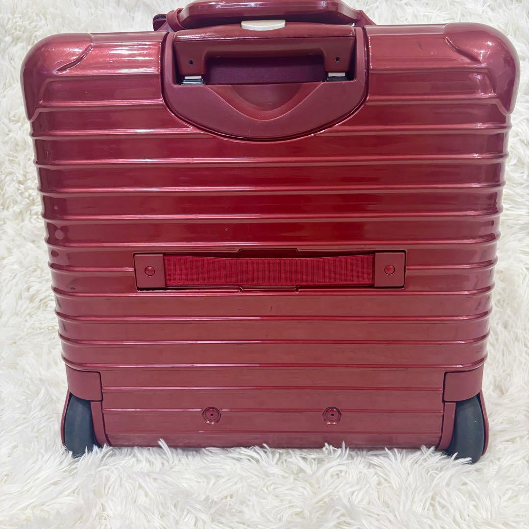 リモワ サルサデラックス キャリーケース 25L 2輪 機内持ち込み可 レッド